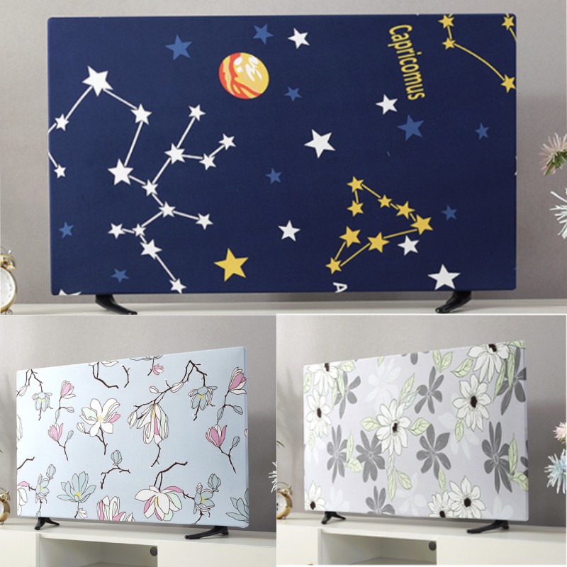 ผ้าคลุมทีวี ผ้าคุมทีวี TV LCD 24 32 40 42 43 50 55 65 70 75 นิ้ว TV Cover จอแบน ที่ครุมครอบหุ้มกันฝุ