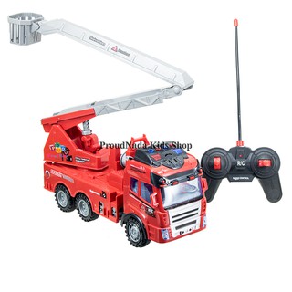 ProudNada Toys ของเล่นเด็กรถกระเช้าบังคับวิทยุ FIRE TRUCK RADIO CONTROL NO.311