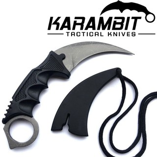 Karambit Knife มีดสั้น มีดปา มีดเดินป่า Knives มีดต่อสู้ Knife fight มีดพก Pocket มีดพับ Folding knife รุ่น 23 C-2