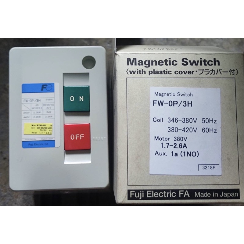 Magnetic Switch FW-0P/3H Fuji Electric FA