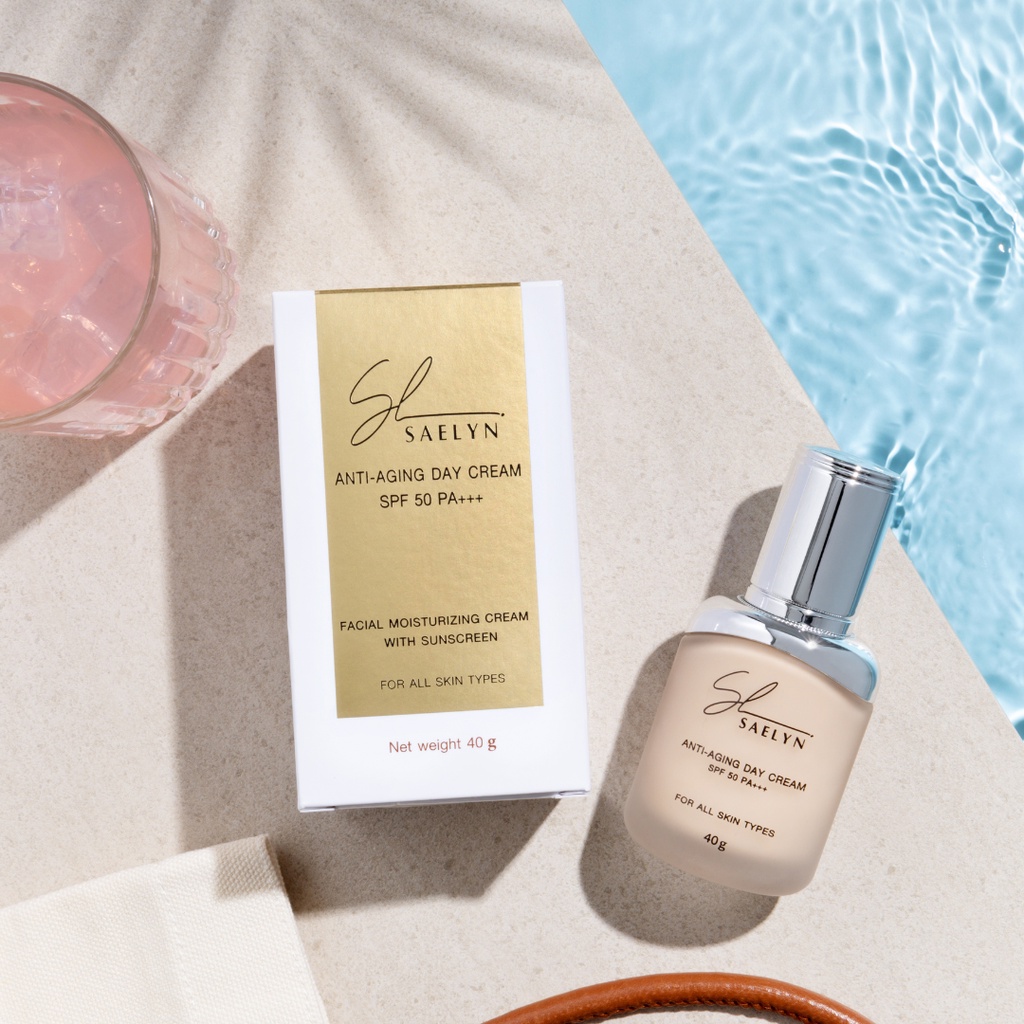 SAELYN ANTI-AGING DAY CREAM SPF 50 PA+++ เซลีน แอนตี้-เอจจิ้ง เดย์ครีม ...