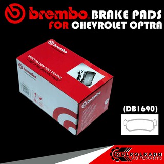 BREMBO ผ้าเบรคหลัง CHEVROLET OPTRA 2003-ON (CERAMIC) (P10 001C)