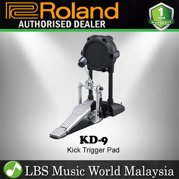 Roland KD-9 Natural-Feel Kick Pad Bass หัวกลองสําหรับกลองสีดํา (KD9 KD 9)