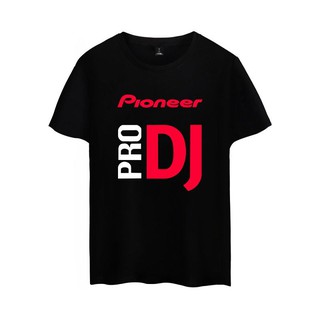 Alimoo Pioneer PRO DJ ขนาดใหญ่ ผู้ชาย &amp; ผู้หญิง เสื้อยืดแขนสั้นผ้าฝ้าย Plus Size XXS 4XL 3111