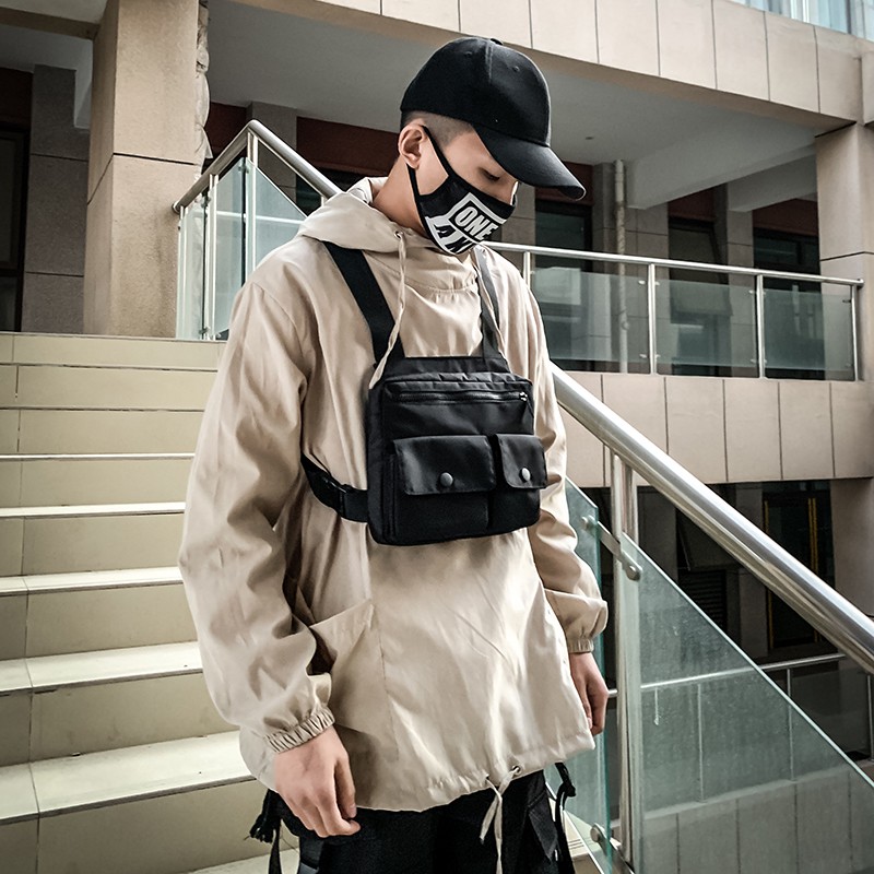 Men's Fashion Vest Bag New Chest bag tactical Chest bag