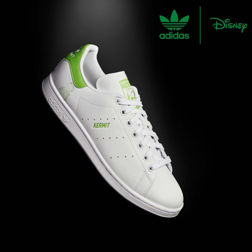 รองเท้าผู้ชาย Adidas Stan Smith x Disney "KERMIT" [ลิขสิทธิ์แท้ Adidas Thailand][รหัส: FX5550 ]