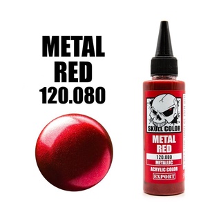 SKULL COLOR 120.080 Metal Red 60 ml