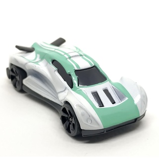 Majorette Fiction Racer Collection White / Light Green /scale 1/64 (3 inches) Ref 912 no Package