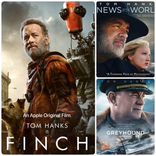 DVD หนังใหม่ ผลงาน #ทอมแฮงส์ ☆Finch☆Greyhound☆News of the World - มัดรวม 3 เรื่องดัง #หนังฝรั่ง #แพ็คสุดคุ้ม/ซับ.ไทย