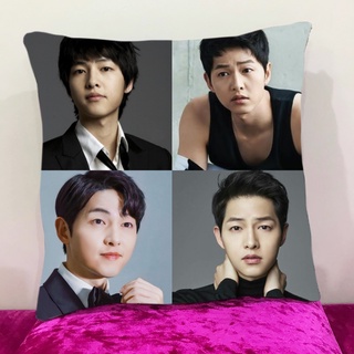 หมอนอิงสั่งทำ ใส่ได้4รูป หมอนอิงขนนุ่ม หมอนอิงโซฟา หมอนอิงในรถ หมอนอิง Cushions Song Joong Ki ซงจุงกิ