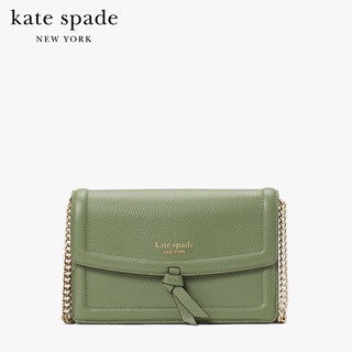 KATE SPADE NEW YORK KNOTT FLAP CROSSBODY K6830 กระเป๋าสะพาย