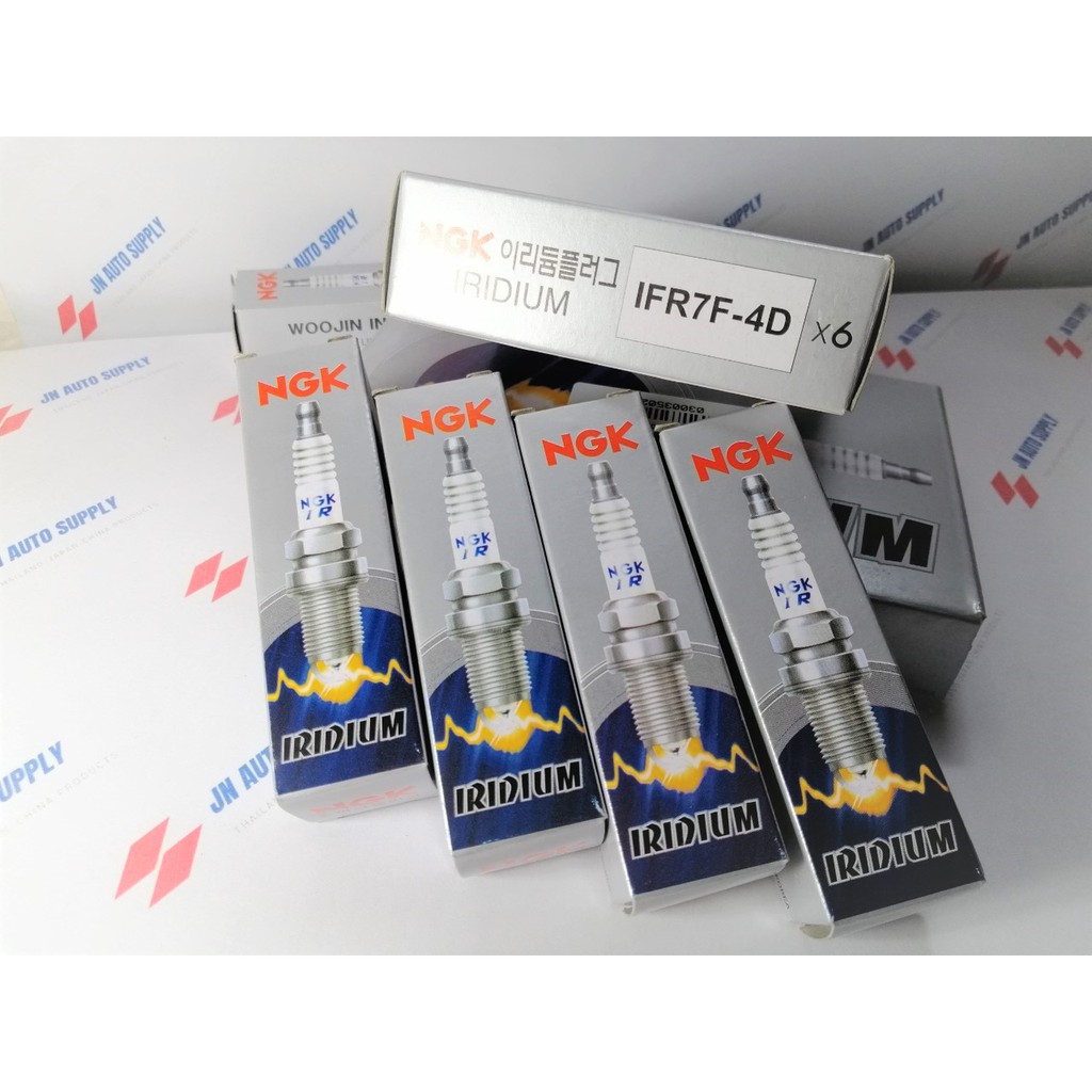 หัวเทียน NGK IFR7F-4D แท้ 100% สำหรับเครื่องยนต์ NGV ผลิตจากประเทศ ...