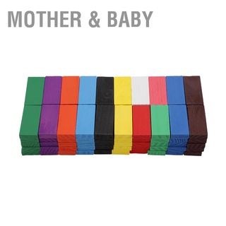 Mother &amp; Baby ของเล่นตัวต่อไม้ เสริมการเรียนรู้เด็ก 100 ชิ้น / ชุด