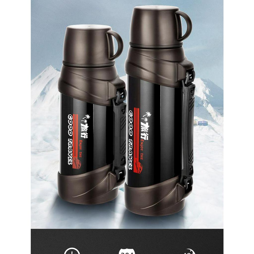 Please COD 2L2.5L Large Capacity Stainless Steel Thermos Vacuum Flask ...