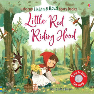 หนังสือนิทานภาษาอังกฤษ Little Red Riding Hood (Listen &amp; Read Story Books) - Board book (หนังสือเสียง เล่านิทานได้)