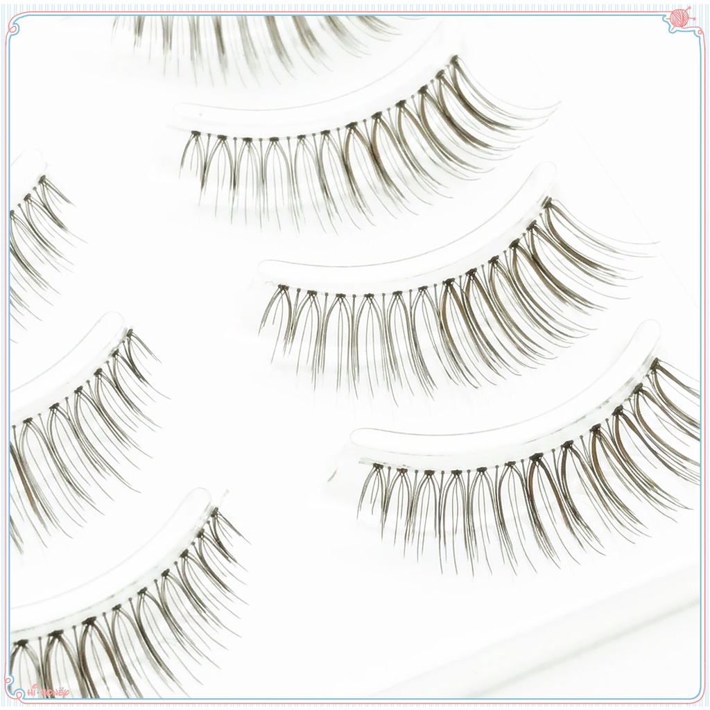 ML-44 (สีน้ําตาล+ดํา) ขนตาปลอม 4 คู่
