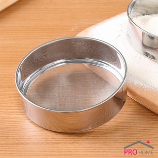 ที่ร่อนแป้ง สแตนเลส สําหรับร่อนแป้ง กระชอนสแตนเลส  Stainless steel flour sieve