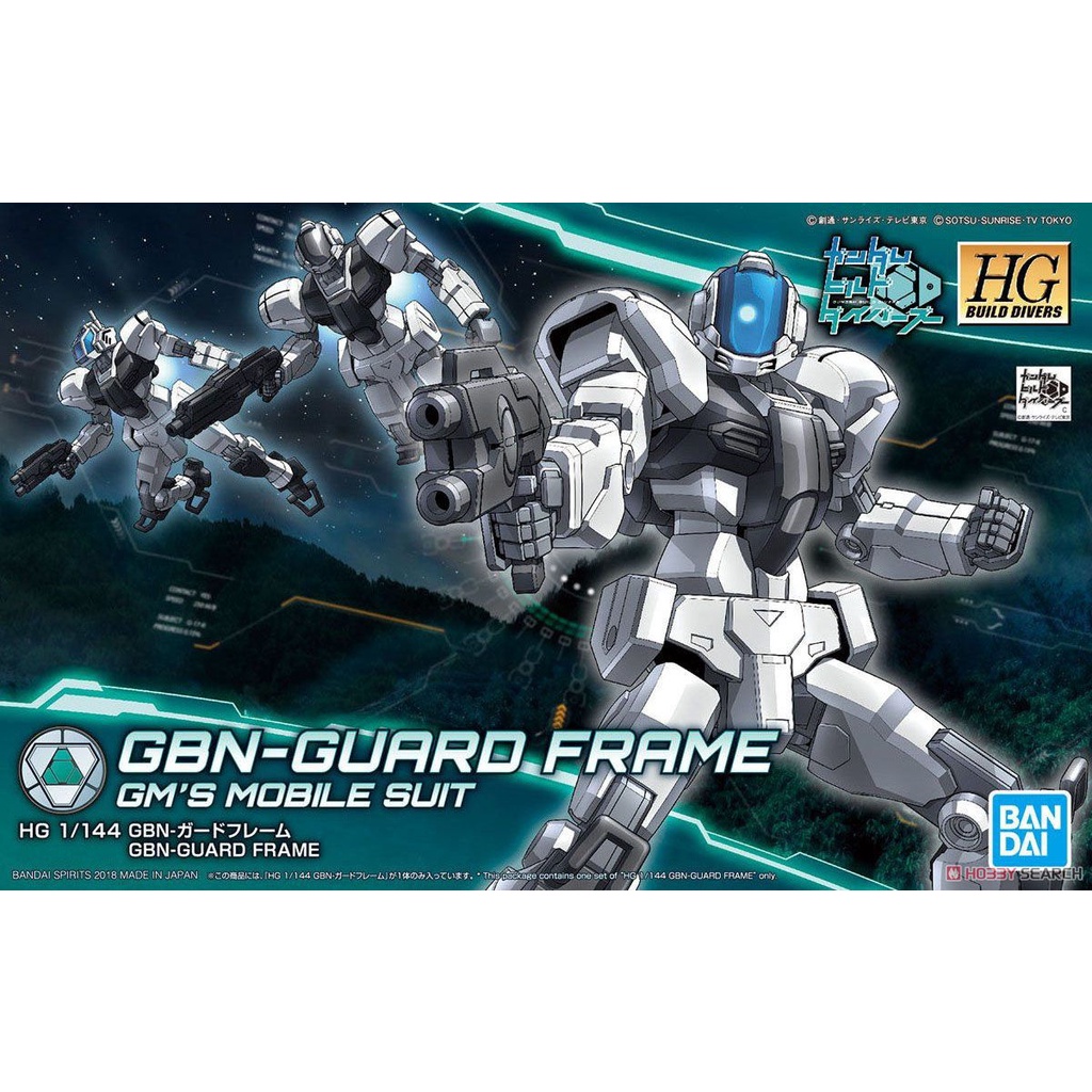 Hg1/144GBN-Guard Frame (HGBD) (Gundam Model Kits) ลิขสิทธิ์แท้​ bandai ของใหม่​มีพร้อมส่ง
