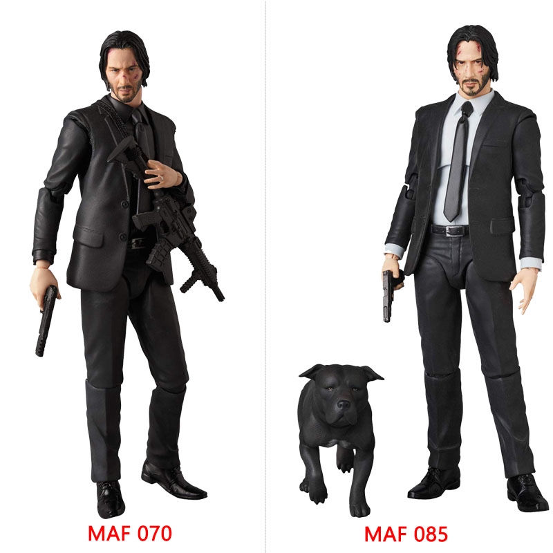 ภาพยนตร์ John Wick Keanu Reeves Mafex 070 /085 John Wick Action Figure ของเล่น
