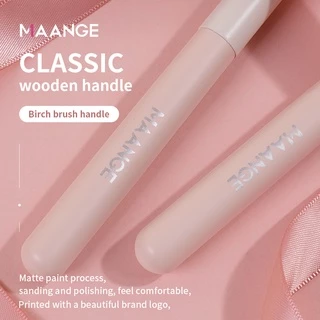 Maange 1 ชิ้น ฟองน้ํา เห็ด คอนซีลเลอร์ แปรงแต่งหน้า แปรงลิป 51285