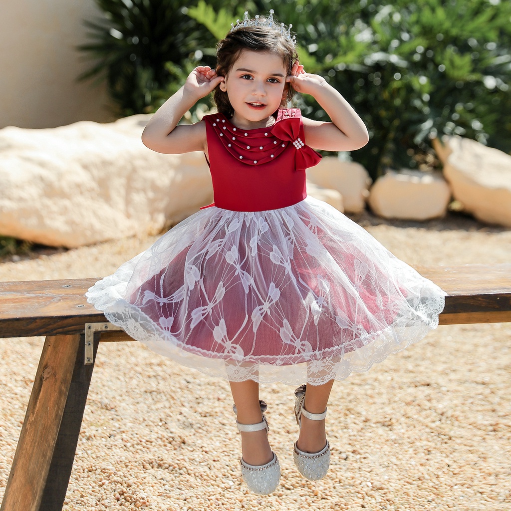 【Ready Stock】 ankimay dress for kids kids gown Children's Dress
