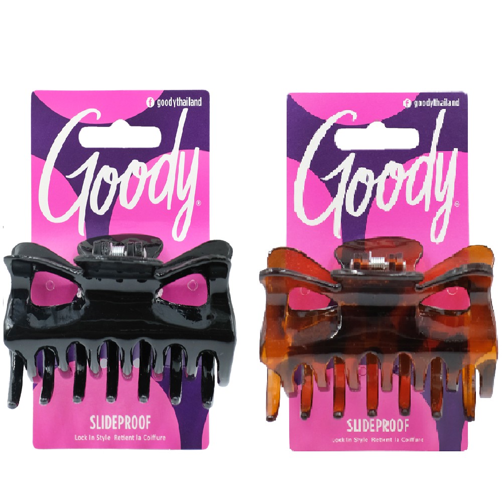 Goody กิ๊บหนีบผม 05555 Frost Large Bowtie Claw Clip ราคา ถูกที่สุด ดีลบีเคเค แกลเลอรีภาพที่ 3