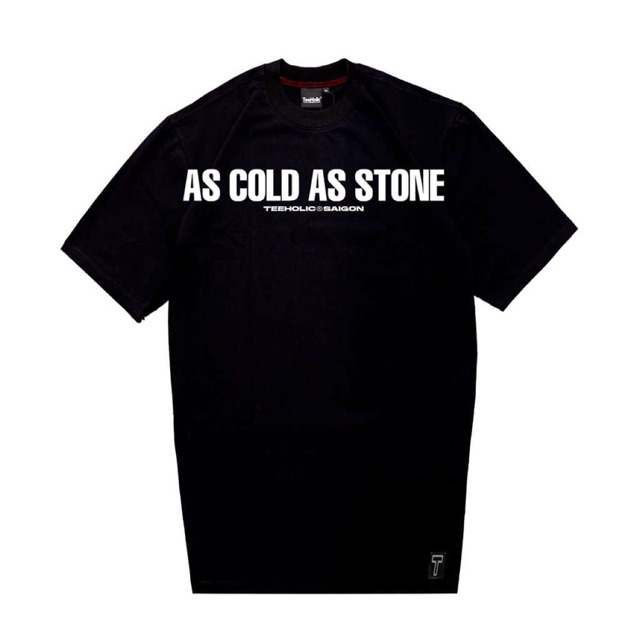 [TeeHolic] เสื้อยืด As Cold As Stone สีดํา