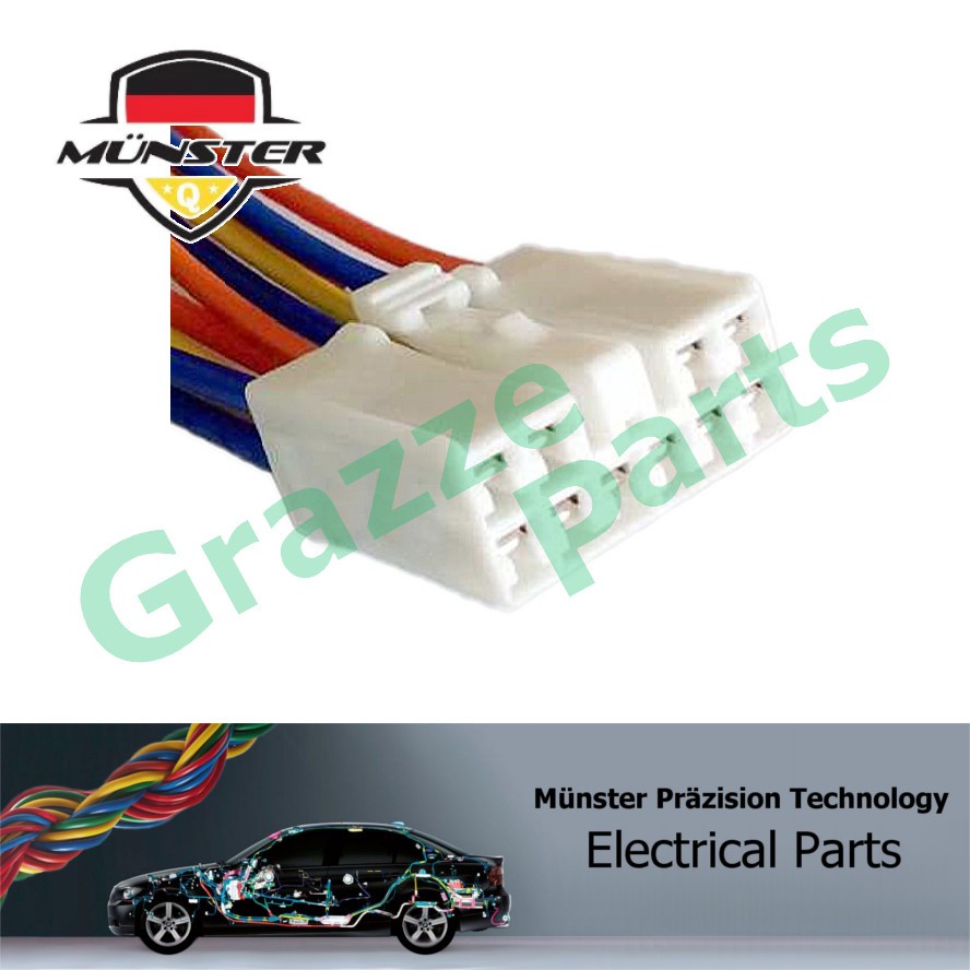 Münster 8-Pin Socket Turn Signal Switch MT004 8-Pin Socket Turn Signal Switch Kancil Kelisa Kenari K