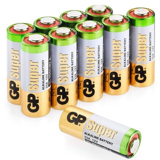 GP Battery ถ่าน Alkaline Battery 12V. รุ่น GP27A ถ่านกริ่งไร้สาย รีโมตรถยนต์ Car Remote Controller(1 แพ็ค 5 ก้อน)