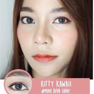 คอนแทคเลนส์ Kitty kawaii รุ่น Mini Diva Gray