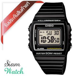 CASIO แท้ 💯% รุ่น W-215H-1A  (ผู้ชาย) /ดำ