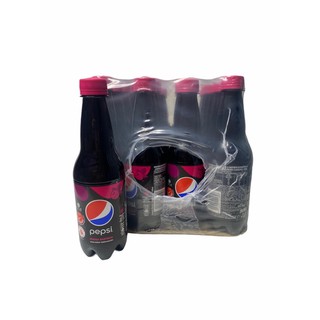 PEPSI Black Raspberry,ราสเบอร์รี่ ขวดพลาสติก 400ml 1ถาด/บรรจุ 24 ขวด ราคาส่ง ยกถาด สินค้าพร้อมส่ง!!