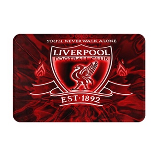 Liverpool FC พรมเช็ดเท้า ผ้าสักหลาด กันลื่น ดูดซับน้ํา แห้งเร็ว สําหรับห้องน้ํา 16x24 นิ้ว พร้อมส่ง