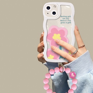 เคสโทรศัพท์มือถือ ลายดอกไม้ ขนาดใหญ่ สีชมพู พร้อมสายคล้องมือ สําหรับ Huawei P20 P30 P30 PRO P30 lite MATE20 MATE20 PRO MATE30 MATE30 PRO MATE40 MATE40 PRO P40 P40 PRO P50 P50 PRO