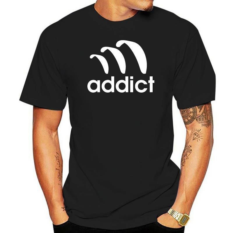 เสื้อยืด Paragliding Addict Men Tops TShirt สําหรับผู้ชาย TShirt