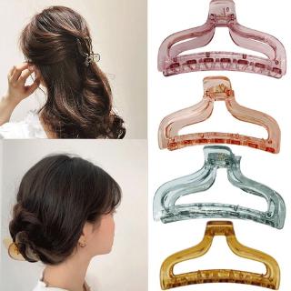 Transparent Grab Clip Bath Tray Hair Clip