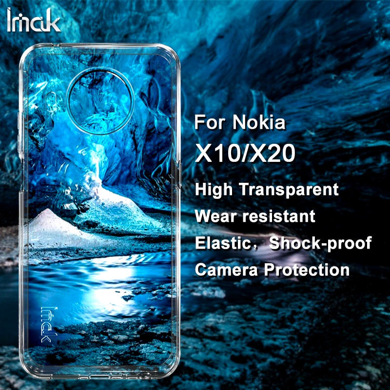 Imak เคส for Nokia X10 / X20 ใส นิ่ม TPU เคสใส ซิลิโคน กันกระแทก ฝาหลัง