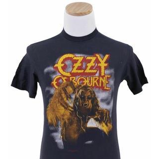 ขายดี เสื้อยืดลําลอง แขนสั้น พิมพ์ลาย Ozzy Osbourne 1983 Europe Bark At The Moon Tour สไตล์วินเทจ สําหรับผู้ชาย M DDanpd