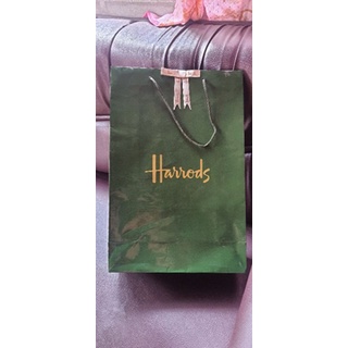 ถุง Harrods ถุงกระดาษ ถุง Shop แบรนด์ต่างๆขนาด ก12 ย28 ส42 cm.