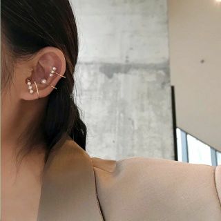 °°° ต่างหูหนีบไข่มุกเซ็ท • Pearl Ear cuff Set