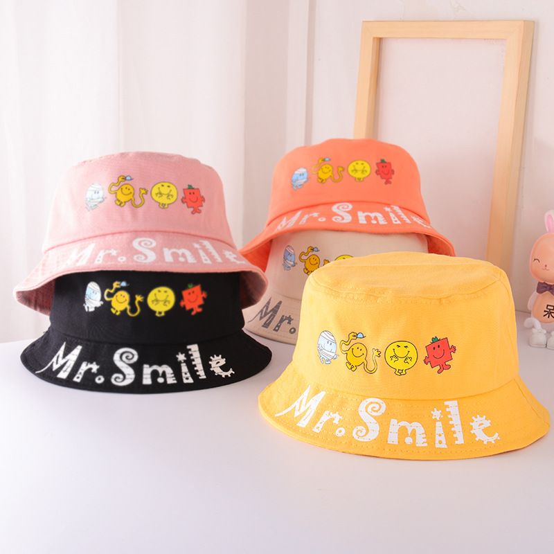 ฺB089 [พร้อมส่งจากไทย]มีหลายสี  หมวกเด็ก บักเก็ต