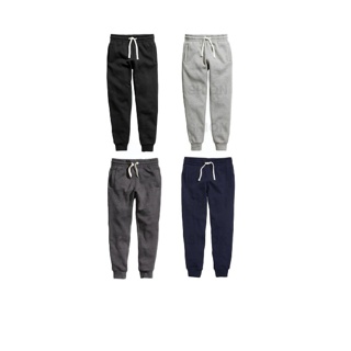 กางเกงขายาว SWEATPANTS กางเกง ผ้าสำลี จ็อกเกอร์ Jogger Pants ชาย/หญิง Unisex (A02)