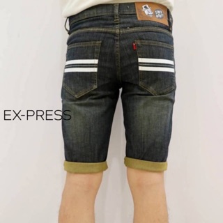 Short Denim กางเกงยีนส์ชายขาสั้น ผ้ายืด 28”-44”