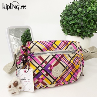 กระเป๋า กระเป๋าสะพาย KIPLING LOVELY DAY NAVY PRINT SABIAN PRT AC7247