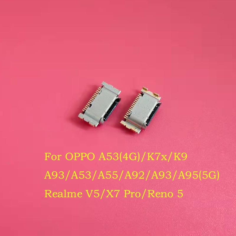ซ็อกเก็ตชาร์จ USB สําหรับ OPPO A93 A55 A35 A95 K7x K9 Realme V5 X7 Pro Reno 5