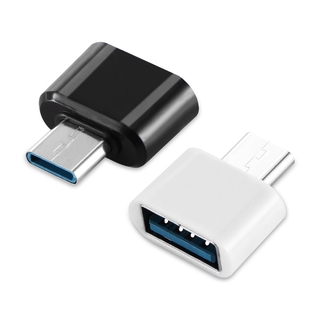 อะแดปเตอร์แปลง Micro USB Type C ซ็อกเก็ตขนาดเล็ก แปลงร่างโทรศัพท์ Android USB 2.0