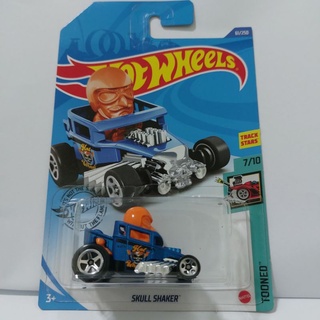 รถเหล็ก Hotwheels SKULL SHAKER สีน้ำเงิน (ib012)oh