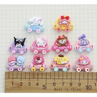 ขายดี กิ๊บติดผม ลายการ์ตูน Sanrio อุปกรณ์เสริม สําหรับตกแต่งรถยนต์ diy