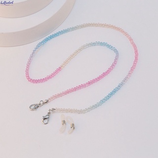  Ins hand mixed color crystal anti loss mask chain earphone chain accessories womens fashion glasses chain