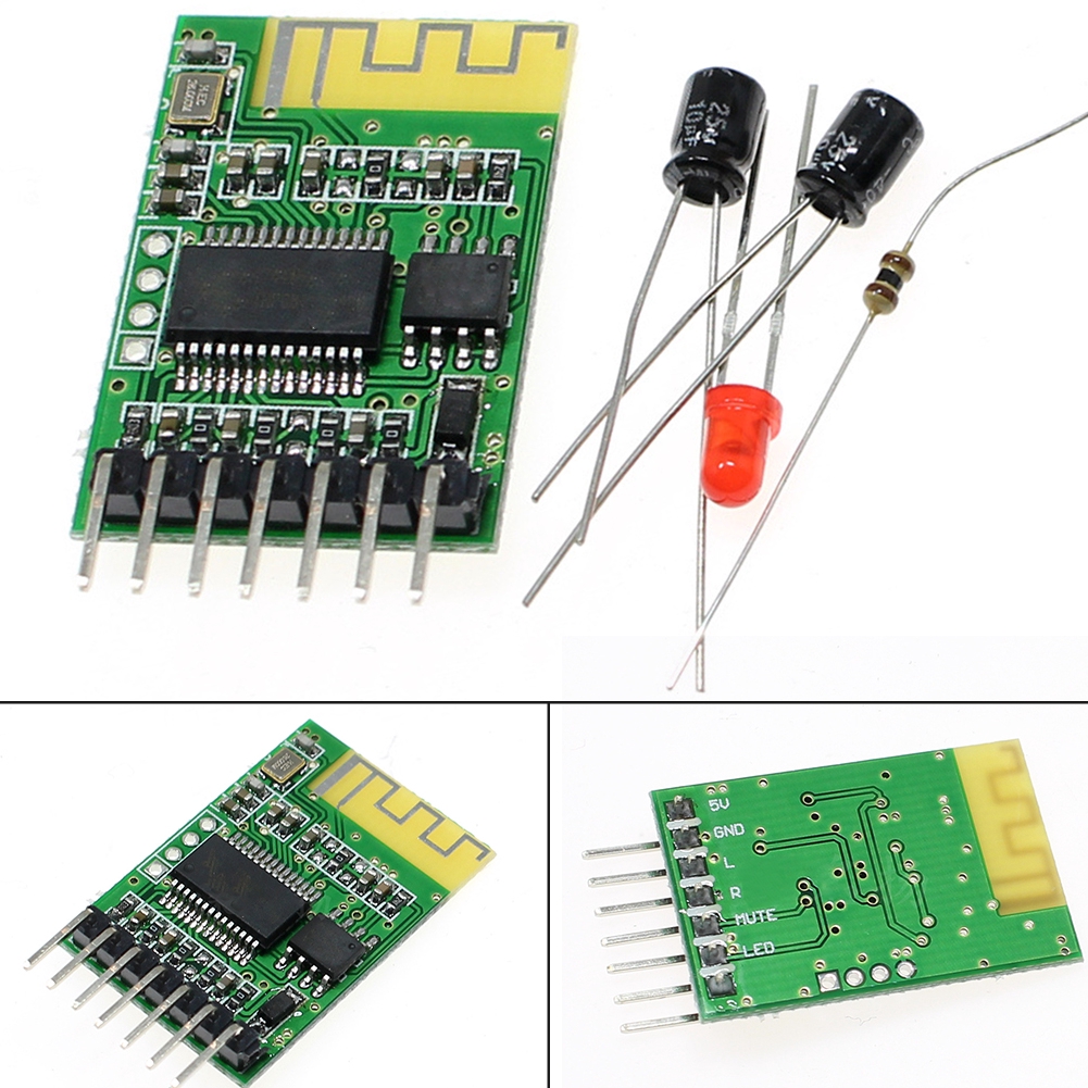 5v Template 4.0 Audio Bluetooth Module DIY Amplifier Power Stereo ...
